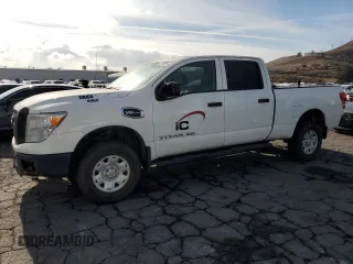 2017 Nissan Titan z VIN 1N6AA1F13HN548724, wystawiony jako Copart lot #81839354 z przebiegiem 201 373 mil mil oraz Czysty tytuł • Clean title. Historia ofert i sprzedaży dostępna na DreamBid. Obrazek 1.