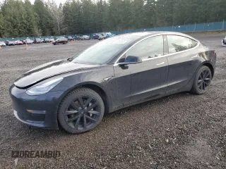 2019 Tesla Model 3 Mid Range with VIN 5YJ3E1EAXKF305080, listed as a Copart auction lot 49899965 with 88,607 mi miles and Salvage Title. Bid and sale history available at DreamBid. Image 1.