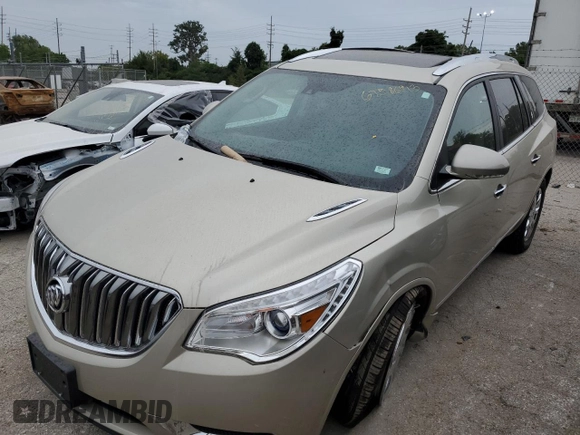 2014 Buick Enclave Leather with VIN 5GAKRBKD1EJ206232, listed as a Copart auction lot 67586913 with 58,763 mi miles and Clean Title. Bid and sale history available at carsss.com. Image 1.