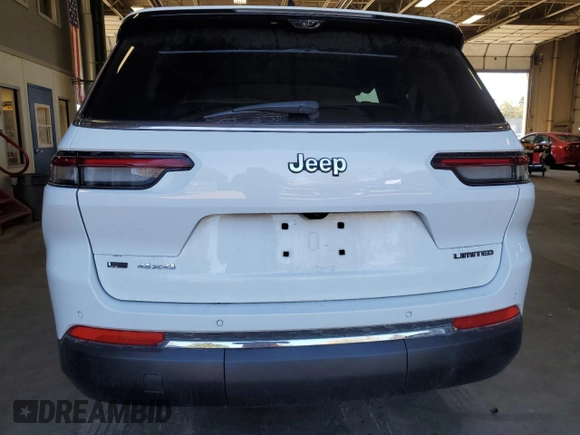 2022 Jeep Grand Cherokee Limited z VIN 1C4RJKBGXN8549689, wystawiony jako Copart lot #55700335 z przebiegiem 30 806 mil mil oraz Szkoda całkowita • Salvage title. Historia ofert i sprzedaży dostępna na DreamBid. Obrazek 6.