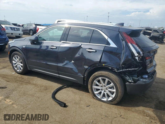 2023 Cadillac XT4 AWD Luxury with VIN 1GYFZBR49PF185040, listed as a Copart auction lot 72313834 with 25,107 mi miles and Clean Title. Bid and sale history available at carsss.com. Image 2.