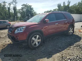 2010 GMC Acadia SLT1 with VIN 1GKLRMED8AJ168572, listed as a Copart auction lot 61465395 with 99,887 mi miles and Salvage title. Bid and sale history available at DreamBid. Image 1.