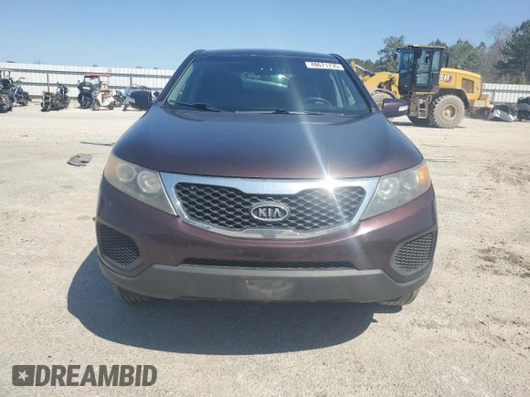 2012 Kia Sorento LX with VIN 5XYKTCA6XCG239428, listed as a Copart auction lot 48671735 with 173,091 mi miles and Salvage Title. Bid and sale history available at carsss.com. Image 5.