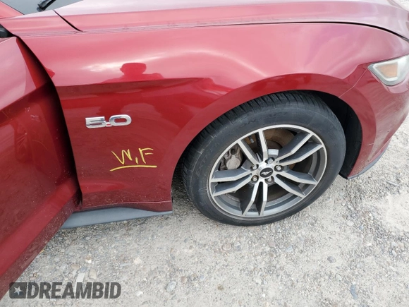 2015 Ford Mustang GT z VIN 1FA6P8CF9F5304482, wystawiony jako Copart lot #51574635 z przebiegiem 81 661 mil mil oraz Szkody całkowita. Historia ofert i sprzedaży dostępna na DreamBid. Obrazek 12.