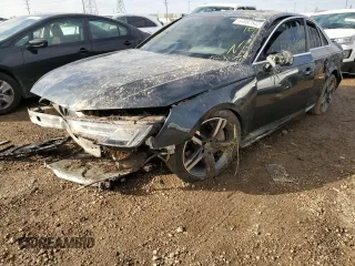 2018 Audi A4 Premium Plus with VIN WAUENAF42JA111066, listed as a Copart auction lot 64987542 with 0 mi miles. Bid and sale history available at carsss.com. Image 2.