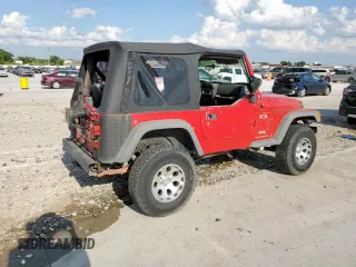 2004 Jeep Wrangler X с VIN 1J4FA39S44P702925, выставлен на аукционе Copart как лот 64004875 с пробегом 135 268 миль миль и Списание • Salvage title. История ставок и продаж доступна на DreamBid. Изображение 3.