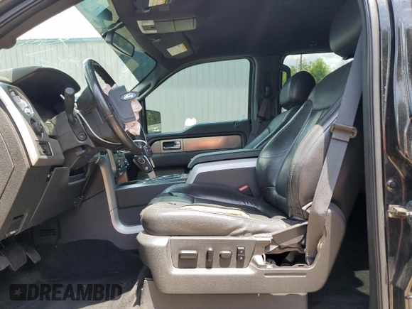 2014 Ford F-150 XL with VIN 1FTFW1EF7EFA05843, listed as a Copart auction lot 60824685 with 170,071 mi miles and Salvage title. Bid and sale history available at DreamBid. Image 7.