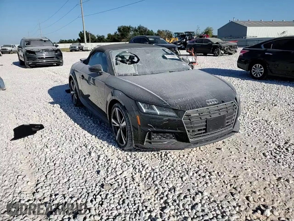 2023 Audi TT Roadster with VIN TRUTECFV5P1005594, listed as a Copart auction lot 77174604 with 14,335 mi miles and Salvage title. Bid and sale history available at DreamBid. Image 10.