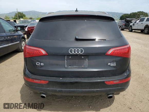2012 Audi Q5 Premium Plus with VIN WA1LFAFP9CA063872, listed as a Copart auction lot 53350205 with 172,148 mi miles and Salvage title. Bid and sale history available at DreamBid. Image 6.