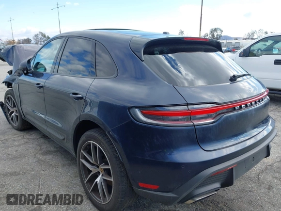 2022 Porsche Macan with VIN WP1AA2A51NLB06422, listed as a IAAI auction lot 41414230 with 8,090 mi miles and . Bid and sale history available at DreamBid. Image 3.