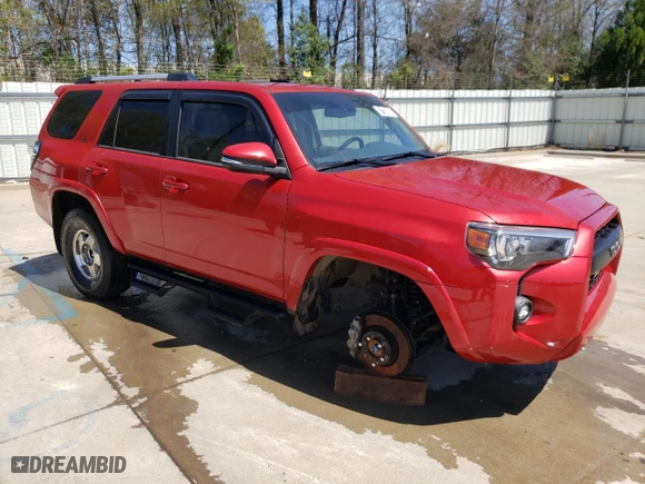 2022 Toyota 4Runner SR5 Premium with VIN JTENU5JRXN5992576, listed as a Copart auction lot 51134615 with 78,077 mi miles and Clean Title. Bid and sale history available at carsss.com. Image 4.