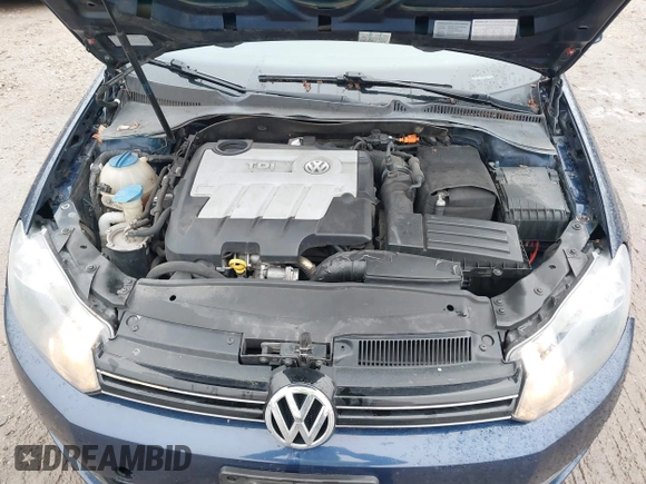 2013 Volkswagen Jetta SportWagen TDI with VIN 3VWPL7AJ2DM688508, listed as a IAAI auction lot 41961725 with 103,977 mi miles. Bid and sale history available at carsss.com. Image 10.
