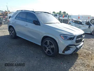 2024 Mercedes-Benz GLE 450 with VIN 4JGFB5KBXRB264307, listed as a IAAI auction lot 42380700 with 9,445 mi miles and . Bid and sale history available at DreamBid. Image 1.