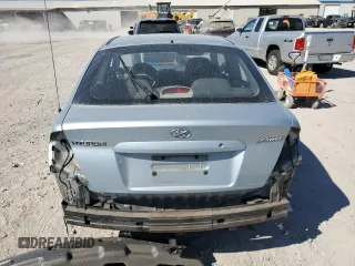 2005 Hyundai Accent GLS with VIN KMHCG35C55U325672, listed as a Copart auction lot 77685964 with 161,228 mi miles and Salvage Title. Bid and sale history available at carsss.com. Image 6.