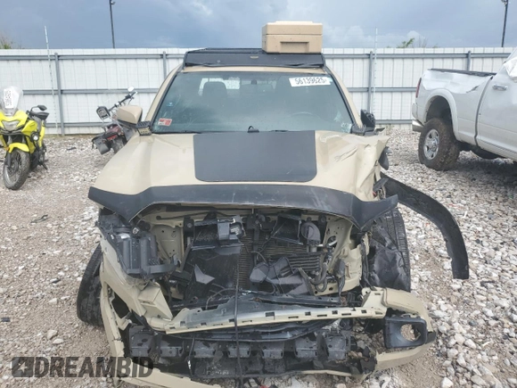 2017 Toyota Tacoma SR5 with VIN 3TMCZ5ANXHM049726, listed as a Copart auction lot 56139625 with 107,746 mi miles and Salvage title. Bid and sale history available at DreamBid. Image 5.
