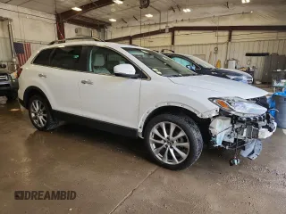 2014 Mazda CX-9 Grand Touring with VIN JM3TB3DA3E0446329, listed as a Copart auction lot 64068025 with 90,423 mi miles and Clean title. Bid and sale history available at DreamBid. Image 4.