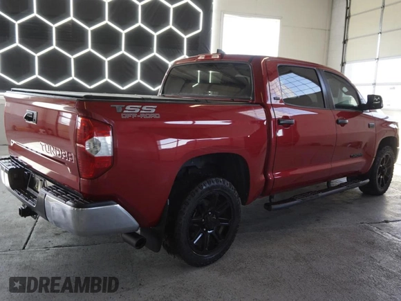 2020 Toyota Tundra 2WD SR5 with VIN 5TFEY5F14LX270310, listed as a Copart auction lot 51654305 with 53,062 mi miles and Salvage Title. Bid and sale history available at carsss.com. Image 3.