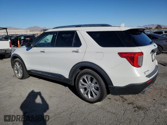 2021 Ford Explorer Limited with VIN 1FMSK7FHXMGB83912, listed as a Copart auction lot 84055814 with 64,747 mi miles and Salvage Title. Bid and sale history available at carsss.com. Image 2.
