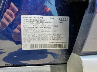 2021 Audi Q5 Premium with VIN WA1AAAFY0M2050924, listed as a Copart auction lot 61197765 with 29,723 mi miles and Salvage title. Bid and sale history available at DreamBid. Image 14.