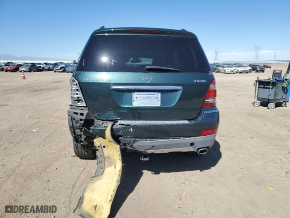 2008 Mercedes-Benz GL-Class 4.6L with VIN 4JGBF71E08A353852, listed as a Copart auction lot 52790035 with 178,788 mi miles and Salvage Title. Bid and sale history available at carsss.com. Image 6.