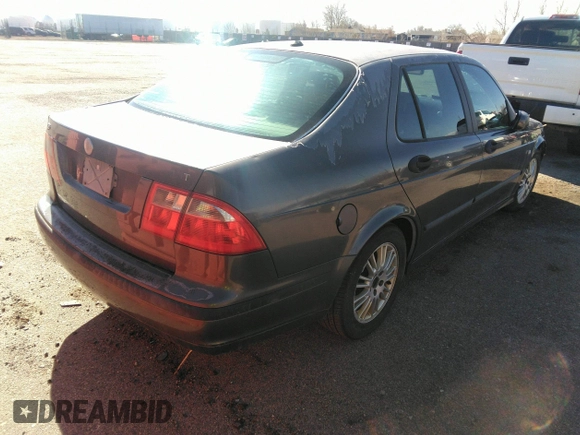2005 Saab 9-5 Arc with VIN YS3ED49A953506826, listed as a IAAI auction lot 41658824 with 233,824 mi miles. Bid and sale history available at carsss.com. Image 4.