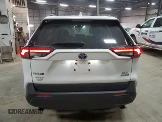 2021 Toyota RAV4 Hybrid XLE with VIN JTMRWRFV3MD127501, listed as a Copart auction lot 84239034 with 75,707 mi miles and Salvage Title. Bid and sale history available at carsss.com. Image 6.