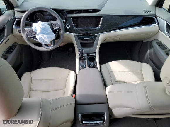 2021 Cadillac XT6 Premium Luxury with VIN 1GYKPDRS0MZ226342, listed as a Copart auction lot 46993805 with 33,996 mi miles and Non Repairable. Bid and sale history available at carsss.com. Image 8.