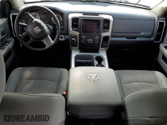 2018 Ram 1500 Big Horn with VIN 3C6RR7LG0JG196864, listed as a Copart auction lot 56141865 with 127,025 mi miles and Salvage title. Bid and sale history available at DreamBid. Image 8.