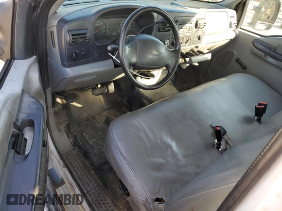 2007 Ford F-250 XL with VIN 1FTSX20547EB03401, listed as a Copart auction lot 77347914 with 356,284 mi miles and Clean title. Bid and sale history available at DreamBid. Image 8.