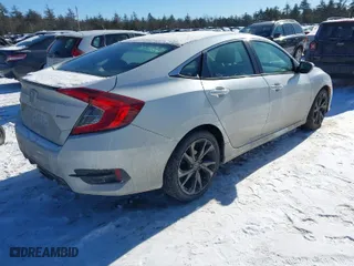 2019 Honda Civic Sedan Sport with VIN 2HGFC2F89KH601370, listed as a IAAI auction lot 41442273 with 48,420 mi miles. Bid and sale history available at carsss.com. Image 4.