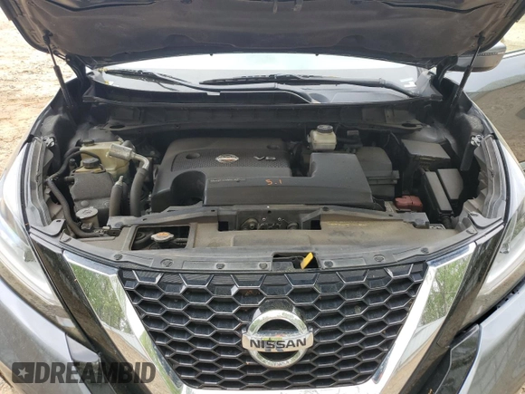 2020 Nissan Murano SV z VIN 5N1AZ2BJ3LN141305, wystawiony jako Copart lot #51863965 z przebiegiem 100 070 mil mil oraz Szkoda całkowita • Salvage title. Historia ofert i sprzedaży dostępna na DreamBid. Obrazek 13.