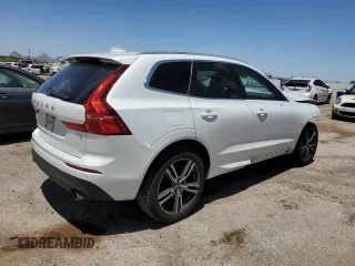 2021 Volvo XC60 Momentum with VIN YV4102DK5M1753385, listed as a Copart auction lot 57084315 with 55,462 mi miles and Salvage title. Bid and sale history available at DreamBid. Image 3.
