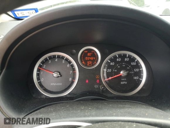 2010 Nissan Sentra 2.0 with VIN 3N1AB6AP3AL611838, listed as a Copart auction lot 56664185 with 193,464 mi miles and Clean title. Bid and sale history available at DreamBid. Image 9.