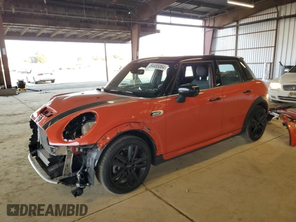 2020 MINI Hardtop 4 Door Cooper S with VIN WMWXU9C06L2M25229, listed as a Copart auction lot 84495064 with 12,348 mi miles and Salvage title. Bid and sale history available at DreamBid. Image 1.