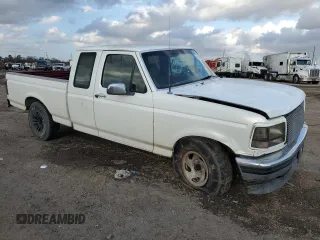 1994 Ford F-150 with VIN 1FTEX15N3RKA58651, listed as a Copart auction lot 43590145 with 203,489 mi miles and Salvage Title. Bid and sale history available at carsss.com. Image 4.