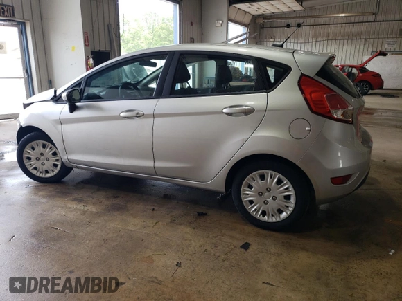 2018 Ford Fiesta S with VIN 3FADP4TJ0JM109233, listed as a Copart auction lot 59588035 with 63,813 mi miles and Salvage title. Bid and sale history available at DreamBid. Image 2.