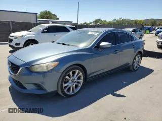 2014 Mazda 6 i Touring with VIN JM1GJ1T66E1116919, listed as a Copart auction lot 49992645 with 141,504 mi miles and Salvage title. Bid and sale history available at DreamBid. Image 2.