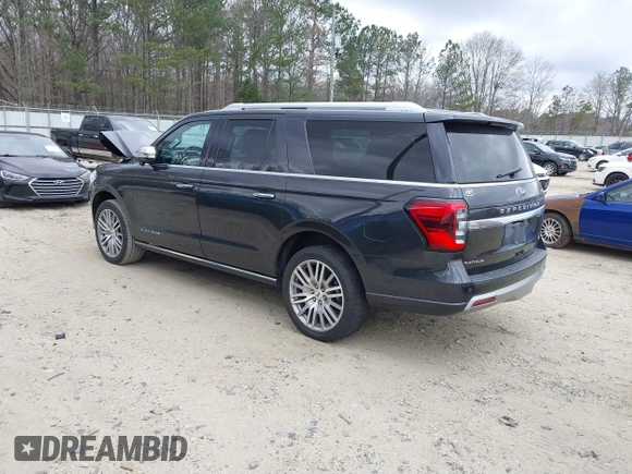 2023 Ford Expedition Max Platinum with VIN 1FMJK1L89PEA17331, listed as a IAAI auction lot 41699994 with 39,164 mi miles and . Bid and sale history available at DreamBid. Image 3.