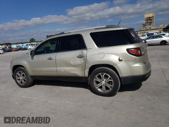 2013 GMC Acadia SLT z VIN 1GKKRRKD5DJ198260, wystawiony jako Copart lot #52560975 z przebiegiem 173 499 mil mil oraz Szkoda całkowita • Salvage title. Historia ofert i sprzedaży dostępna na DreamBid. Obrazek 2.
