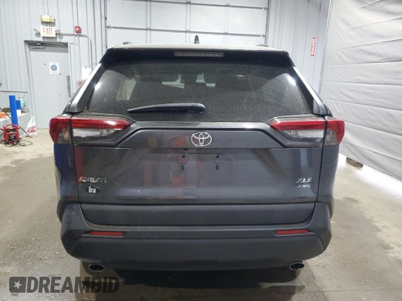 2019 Toyota RAV4 XLE with VIN 2T3P1RFV0KW059311, listed as a Copart auction lot 59777515 with Not provided miles and Salvage title. Bid and sale history available at DreamBid. Image 6.