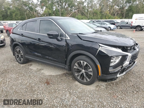 2022 Mitsubishi Eclipse Cross SE с VIN JA4ASWAAXNZ056405, выставлен на аукционе Copart как лот 79829844 с пробегом 32 253 миль миль и Списание • Salvage title. История ставок и продаж доступна на DreamBid. Изображение 4.