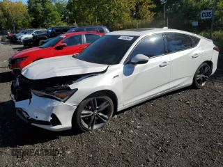 2024 Acura Integra w/A-Spec Technology Package with VIN 19UDE4H69RA011414, listed as a Copart auction lot 71008964 with 2,732 mi miles and Salvage Title. Bid and sale history available at carsss.com. Image 1.