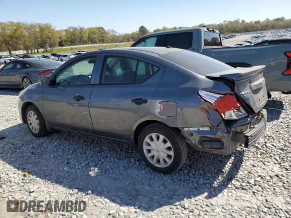 2019 Nissan Versa SV z VIN 3N1CN7AP9KL832688, wystawiony jako Copart lot #50632185 z przebiegiem 79 516 mil mil oraz Szkoda całkowita • Salvage title. Historia ofert i sprzedaży dostępna na DreamBid. Obrazek 2.
