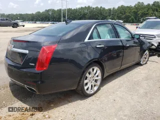 2015 Cadillac CTS Premium AWD with VIN 1G6AZ5S38F0116993, listed as a Copart auction lot 63087095 with 100,533 mi miles and Salvage title. Bid and sale history available at DreamBid. Image 3.