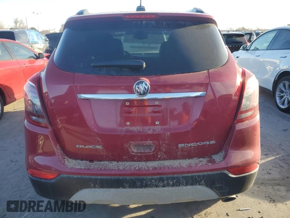 2018 Buick Encore Preferred with VIN KL4CJASB3JB582142, listed as a Copart auction lot 48795105 with Not Provided miles and Salvage Title. Bid and sale history available at carsss.com. Image 6.