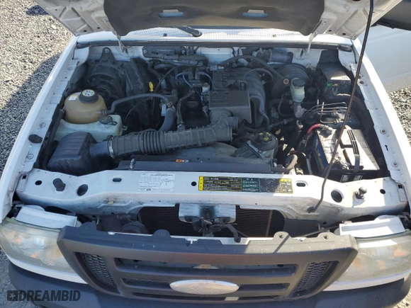 2006 Ford Ranger XL with VIN 1FTYR10D06PA09007, listed as a Copart auction lot 47593905 with 147,477 mi miles and Salvage Title. Bid and sale history available at carsss.com. Image 11.