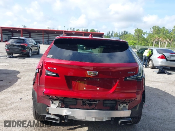 2020 Cadillac XT4 FWD Sport with VIN 1GYFZER44LF116168, listed as a IAAI auction lot 42443636 with 40,450 mi miles and . Bid and sale history available at DreamBid. Image 6.