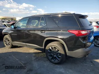 2018 Chevrolet Traverse RS with VIN 1GNERJKXXJJ147246, listed as a Copart auction lot 74037854 with 76,425 mi miles and Salvage Title. Bid and sale history available at carsss.com. Image 2.