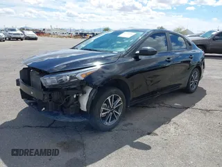 2023 Kia Forte LXS with VIN 3KPF24AD3PE651590, listed as a IAAI auction lot 41713050 with 29,727 mi miles. Bid and sale history available at carsss.com. Image 18.