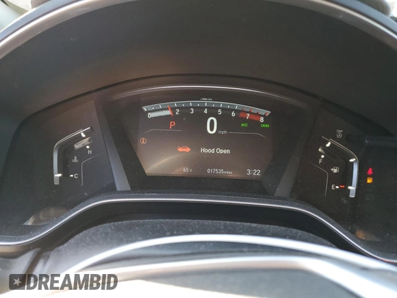 2021 Honda CR-V EX-L with VIN 7FARW2H80ME020658, listed as a Copart auction lot 70383074 with 17,535 mi miles and Salvage Title. Bid and sale history available at DreamBid. Image 9.